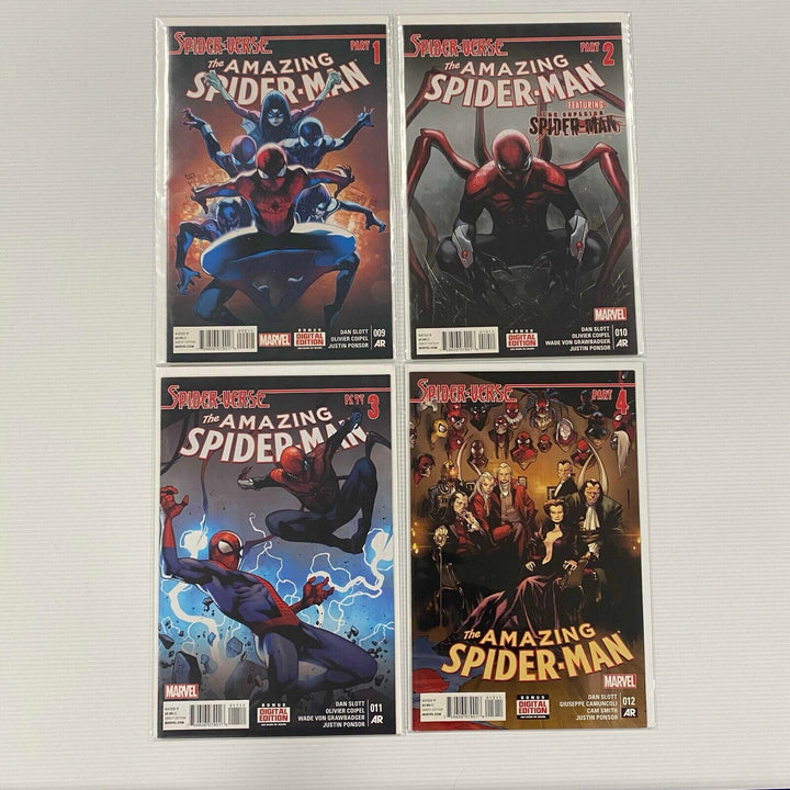 Amazing Spider-Man #9-15 Spider-verse NM-  Leopardon 6 part + epilogue