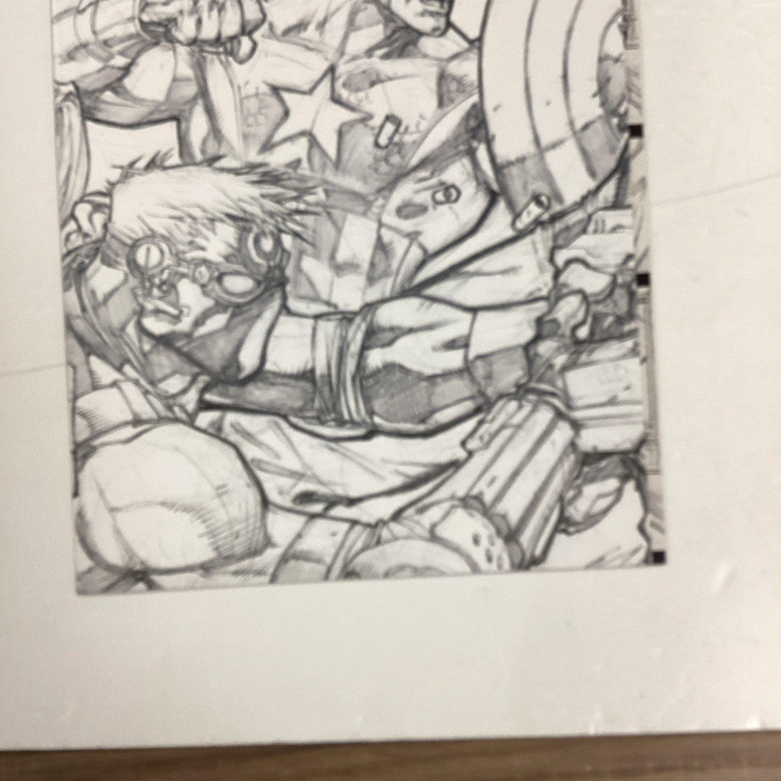 Ultimates 3 #1 2008 NM Heroes Sketch Variant2