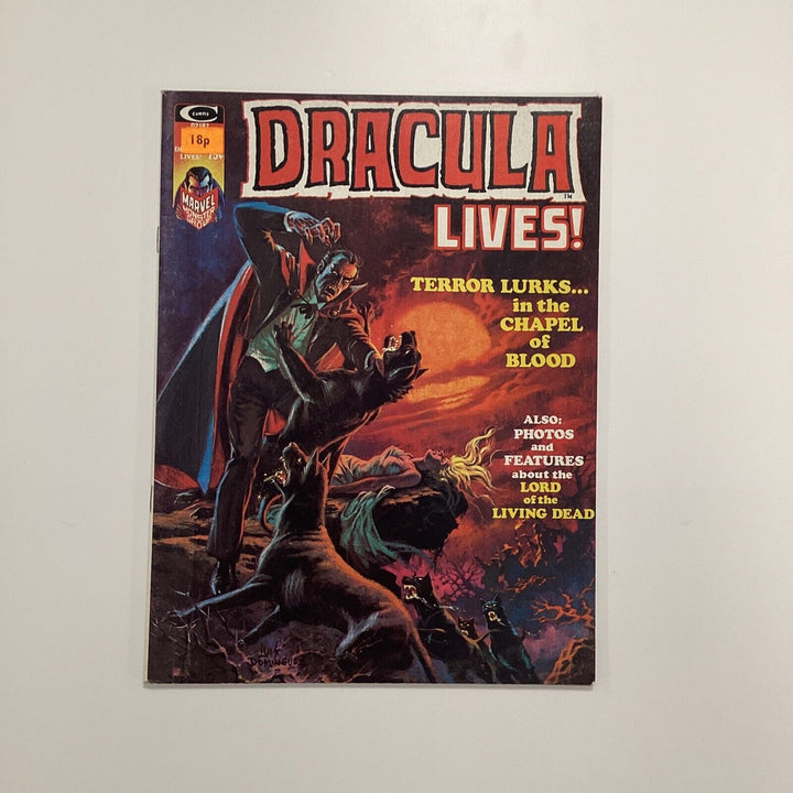 Dracula Lives! #6 1974 FN/VF