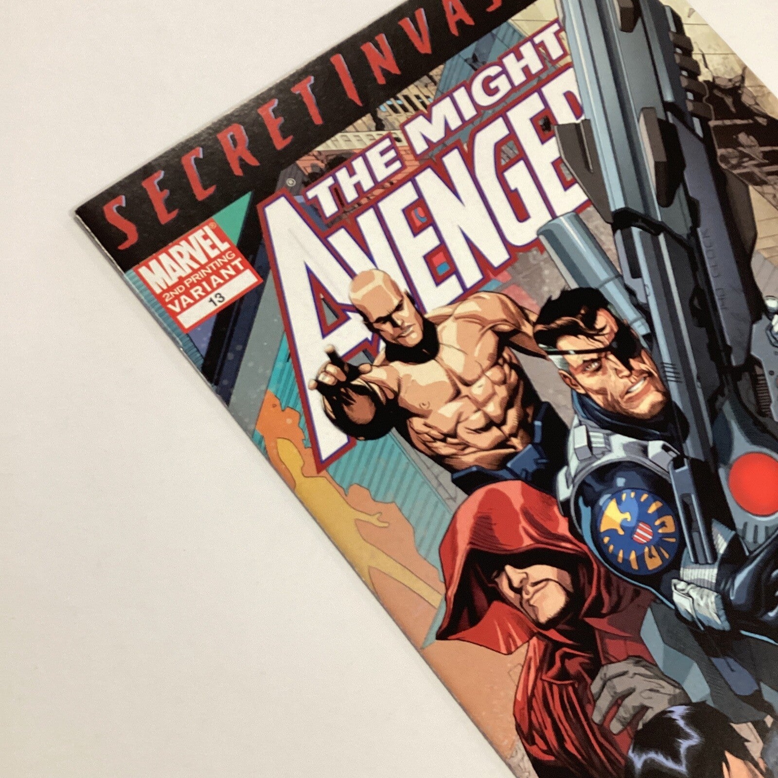 The Mighty Avengers #13 2008 NM 2nd Print 1st App Secret Warriors5