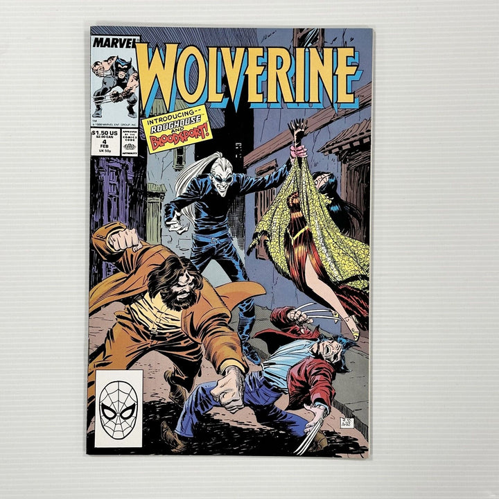 Wolverine #4 1988 FN/VF 1st Bloodsport