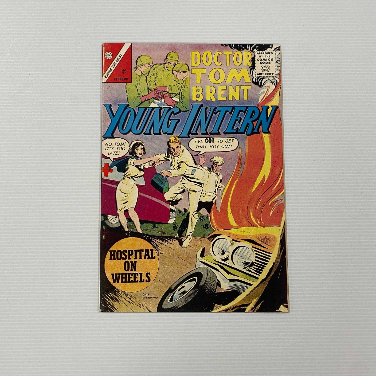 Doctor Tom Brent Young Intern #1 1963 FN Pence Copy (1)0