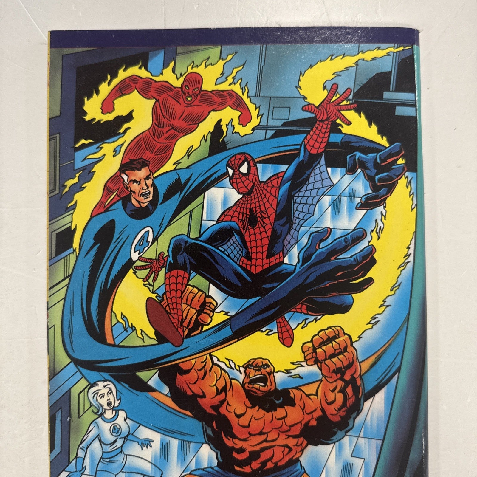 Astonishing Spider-Man #50 1999 VF UK Marvel Panini Inc. Free Gift Poster4