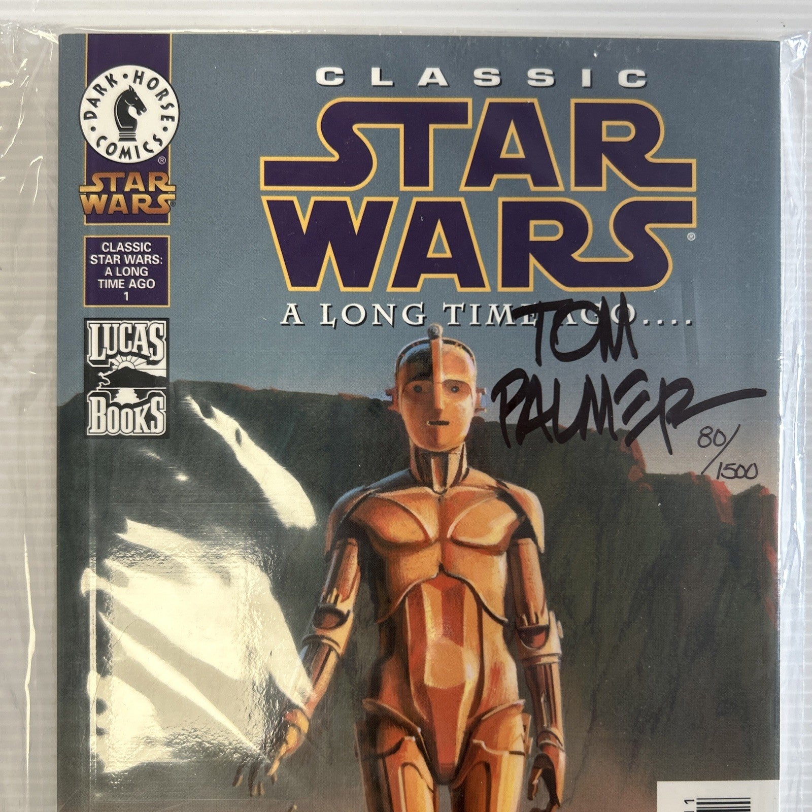 Classic Star Wars: A Long Time Ago #1 1999 Signed by Tom Palmer Dynamic Forces1