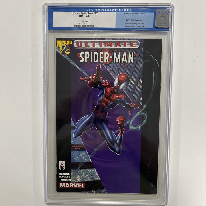 Ultimate Spider-Man Wizard #1/2 2002 CGC 9.6 Wizard Mail Away Exclusive comic0