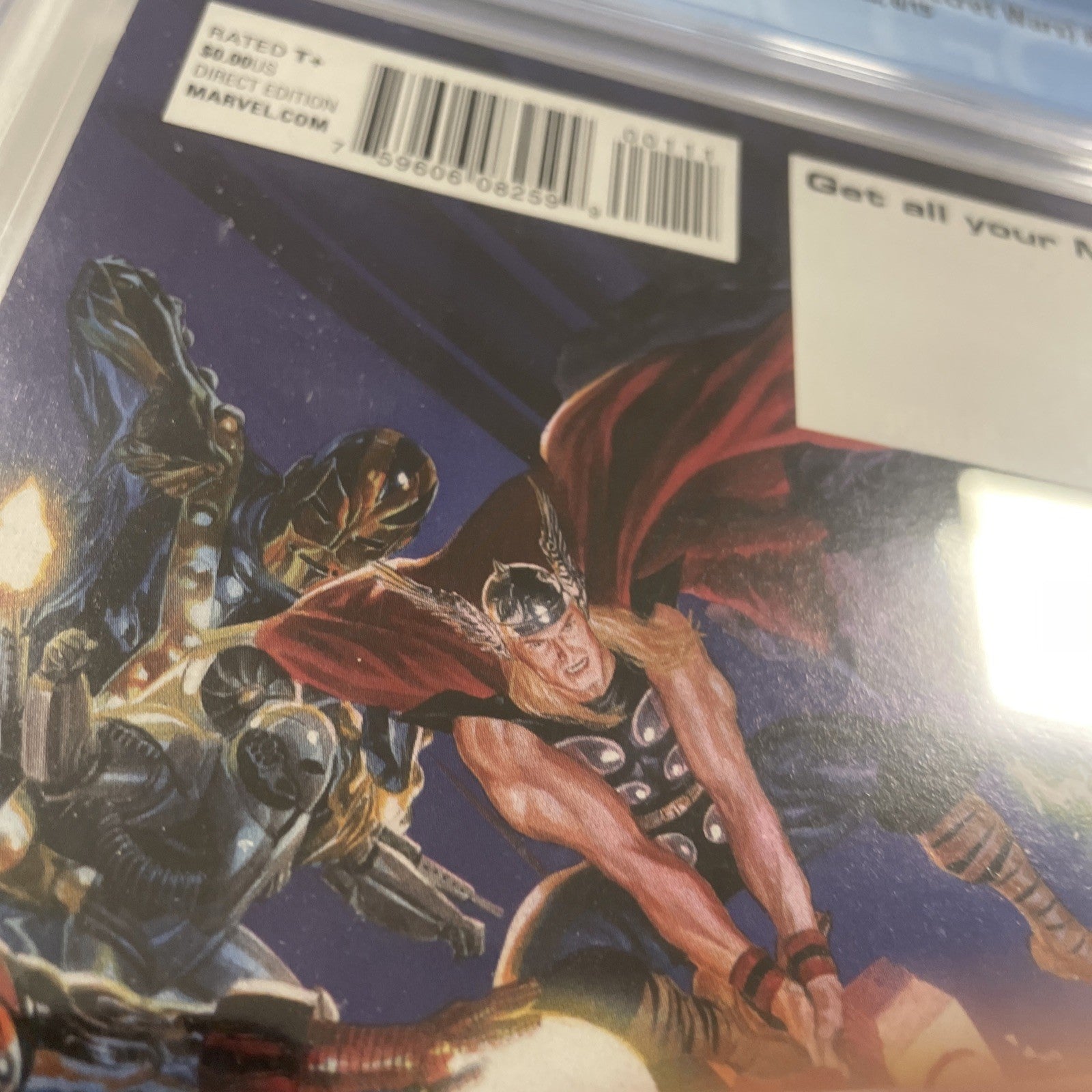 Free Comic Book Day Secret Wars #0 2015 CGC 9.6 **Scuff on top right of CGC Case16
