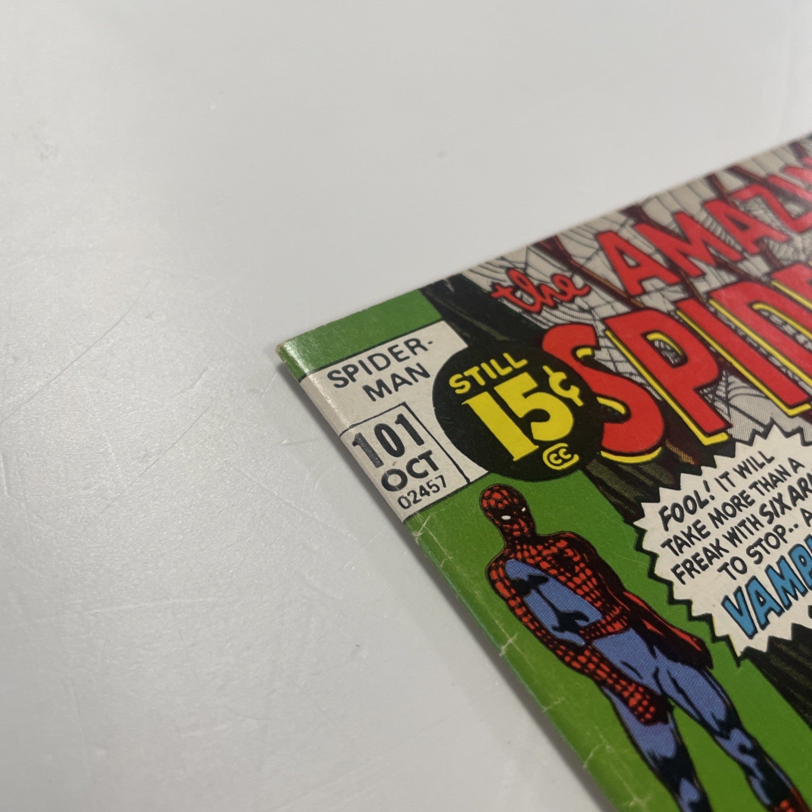 Amazing Spider-Man #101 1971 FN 1st Appearance of Morbius *See Description8