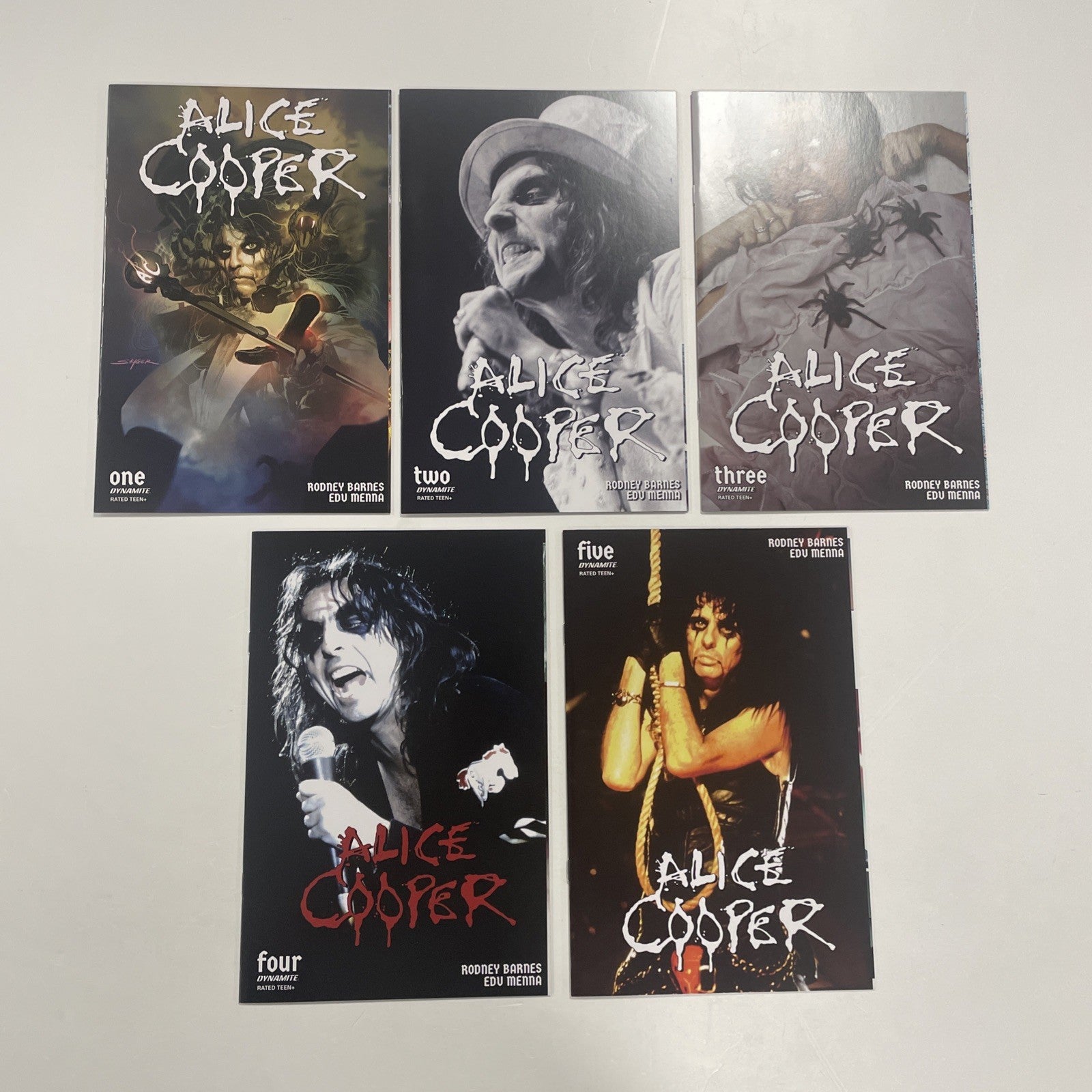 Alice Cooper 2023 #1-5 VF+ Dynamite Comics0