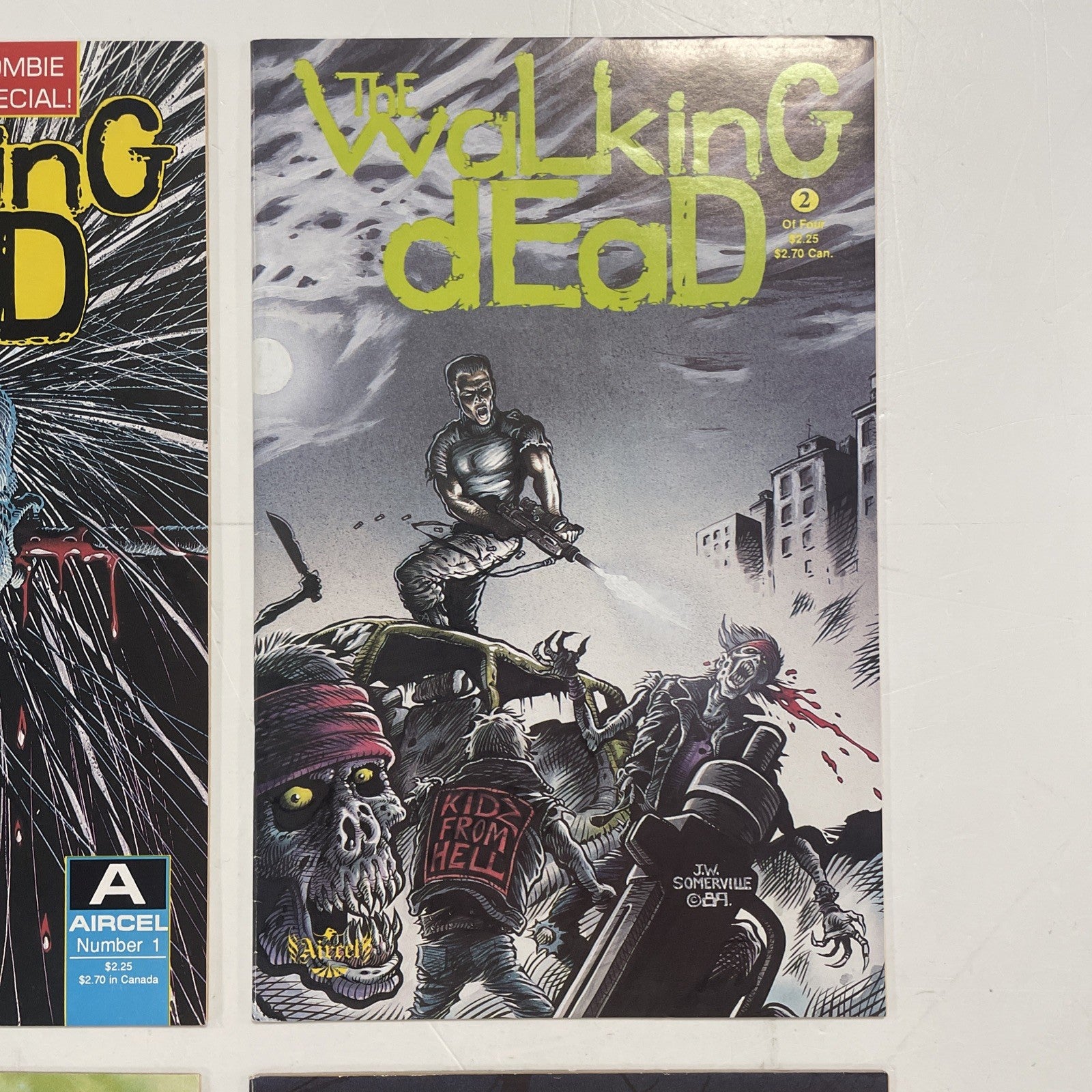 Walking Dead #1-4 1989 FN Complete Set Aircel2