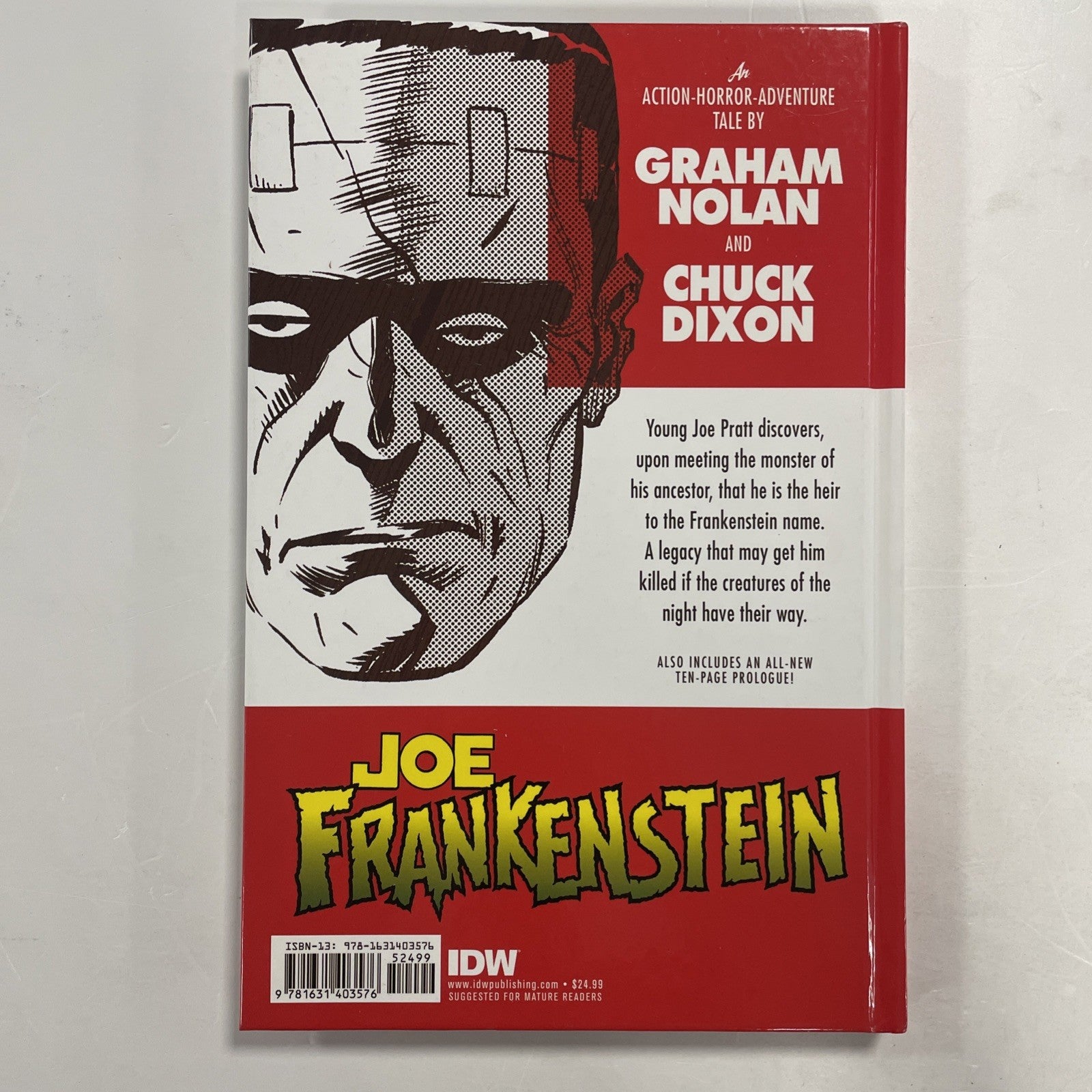 Joe Frankenstein IDW Nolan Dixon 2015 (Hardback)4