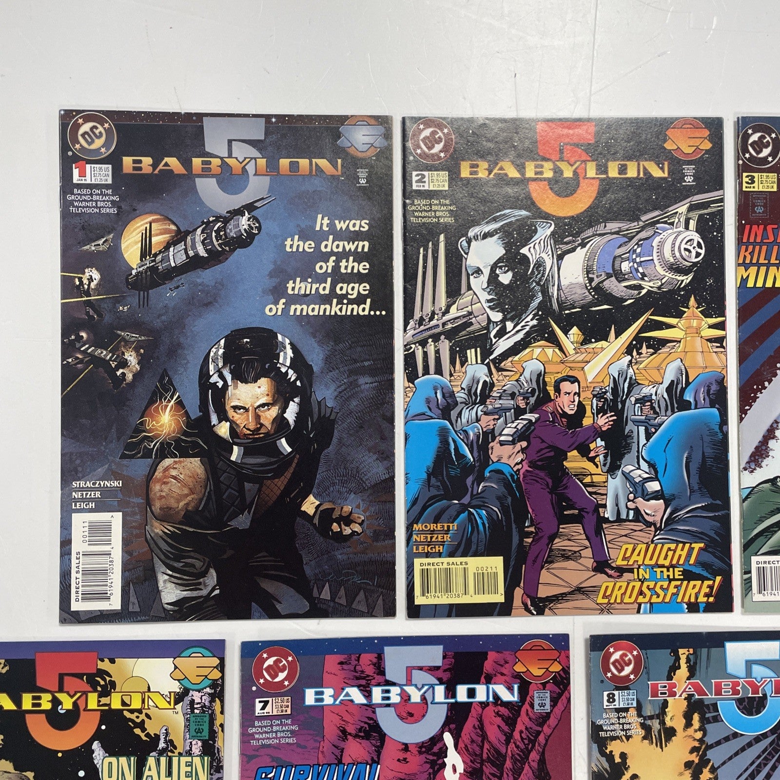 Babylon 5 #1-11 1995 Mid-High Grades Complete Comic Adaptation1