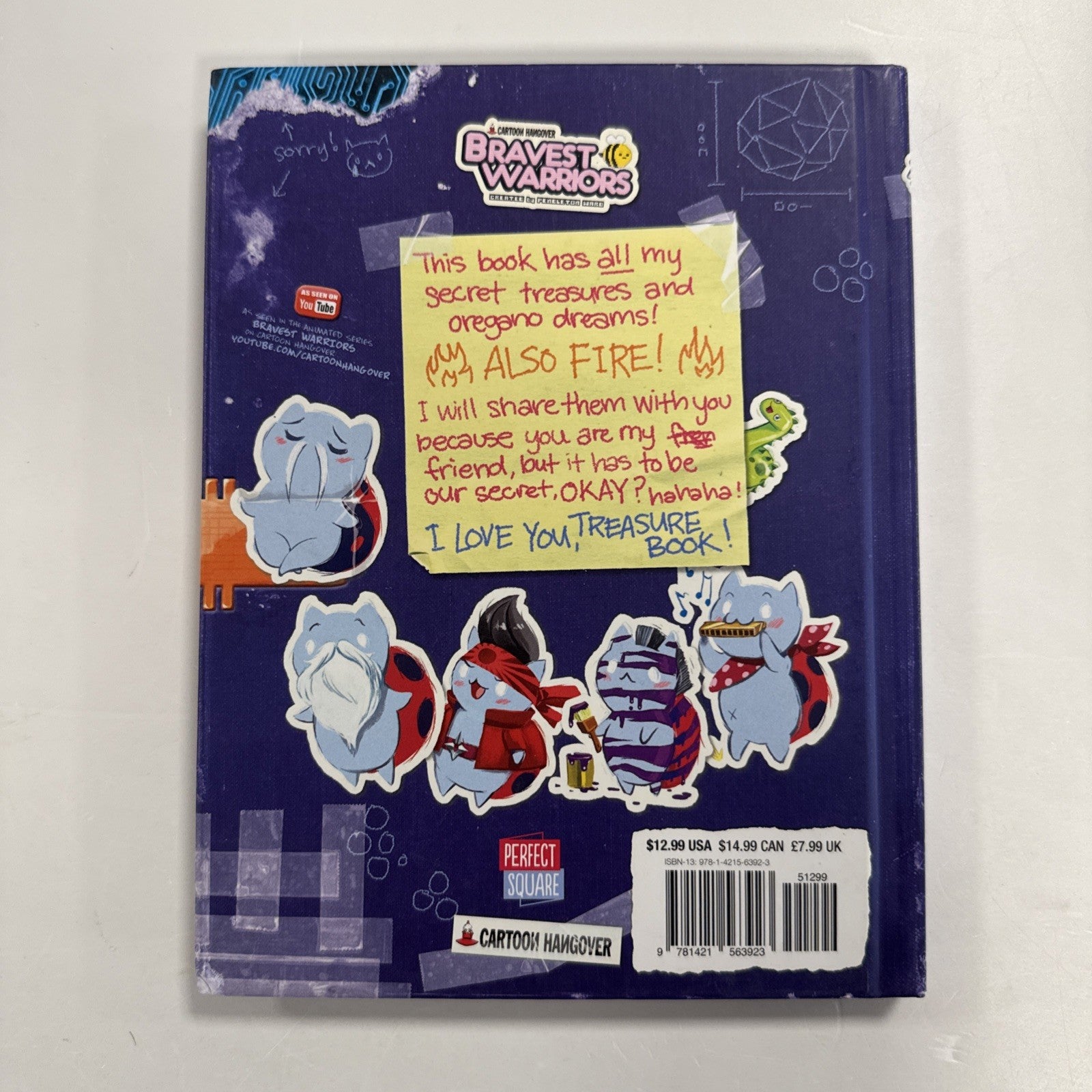 Bravest Warriors Presents: Catbug's Treasure Book 2014 HC 1st Print3