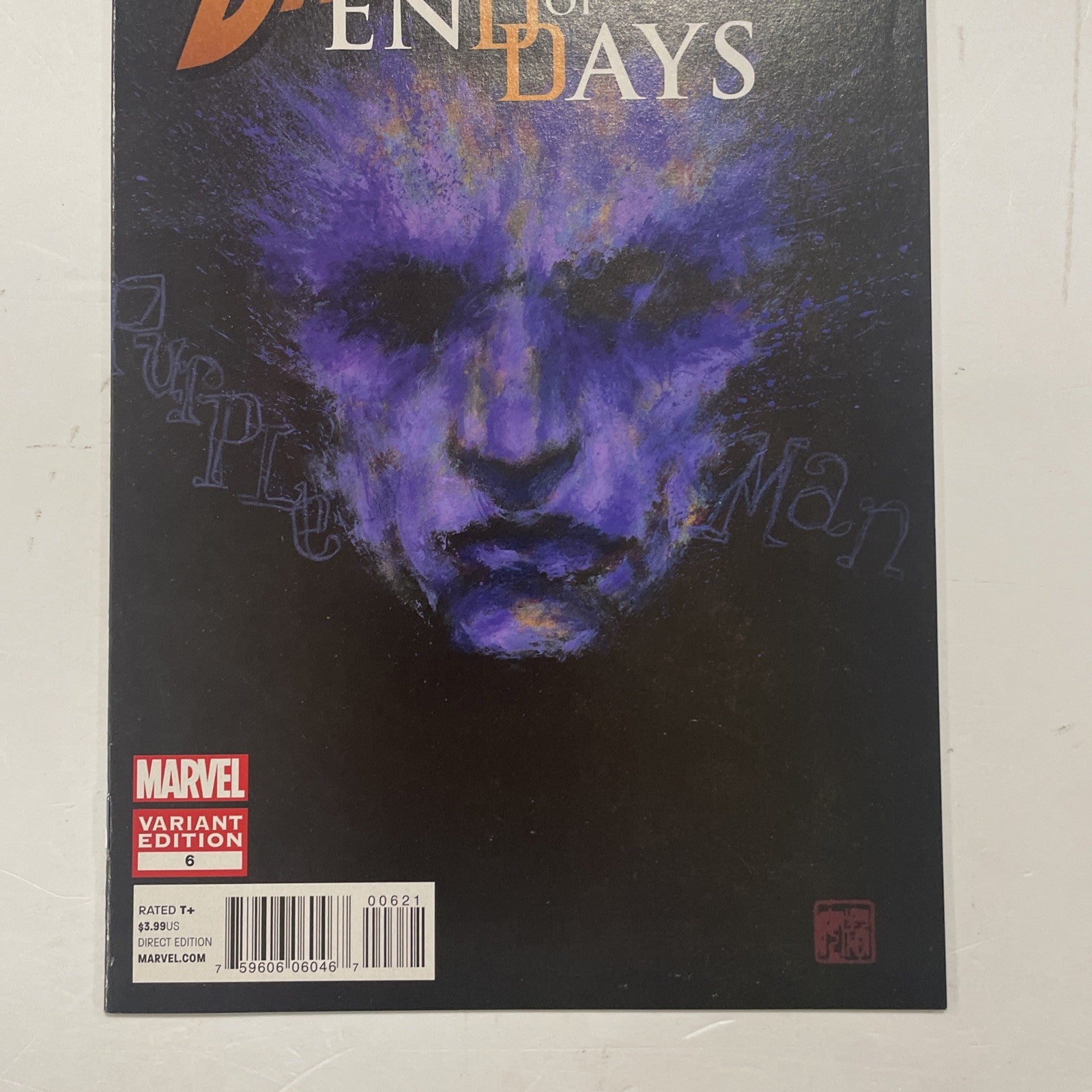 Daredevil End Of Days #6 2013 VF/NM 1:25 Mack Variant2