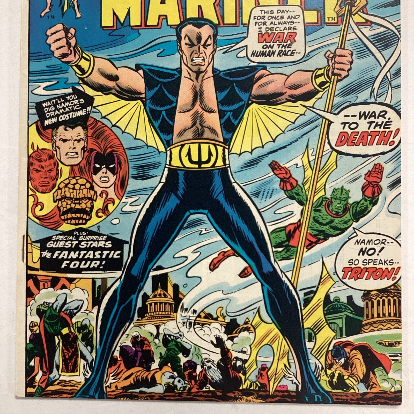 The Savage Sub-mariner #67 1973 FN/VF New Costume **Small rust spots on staples2