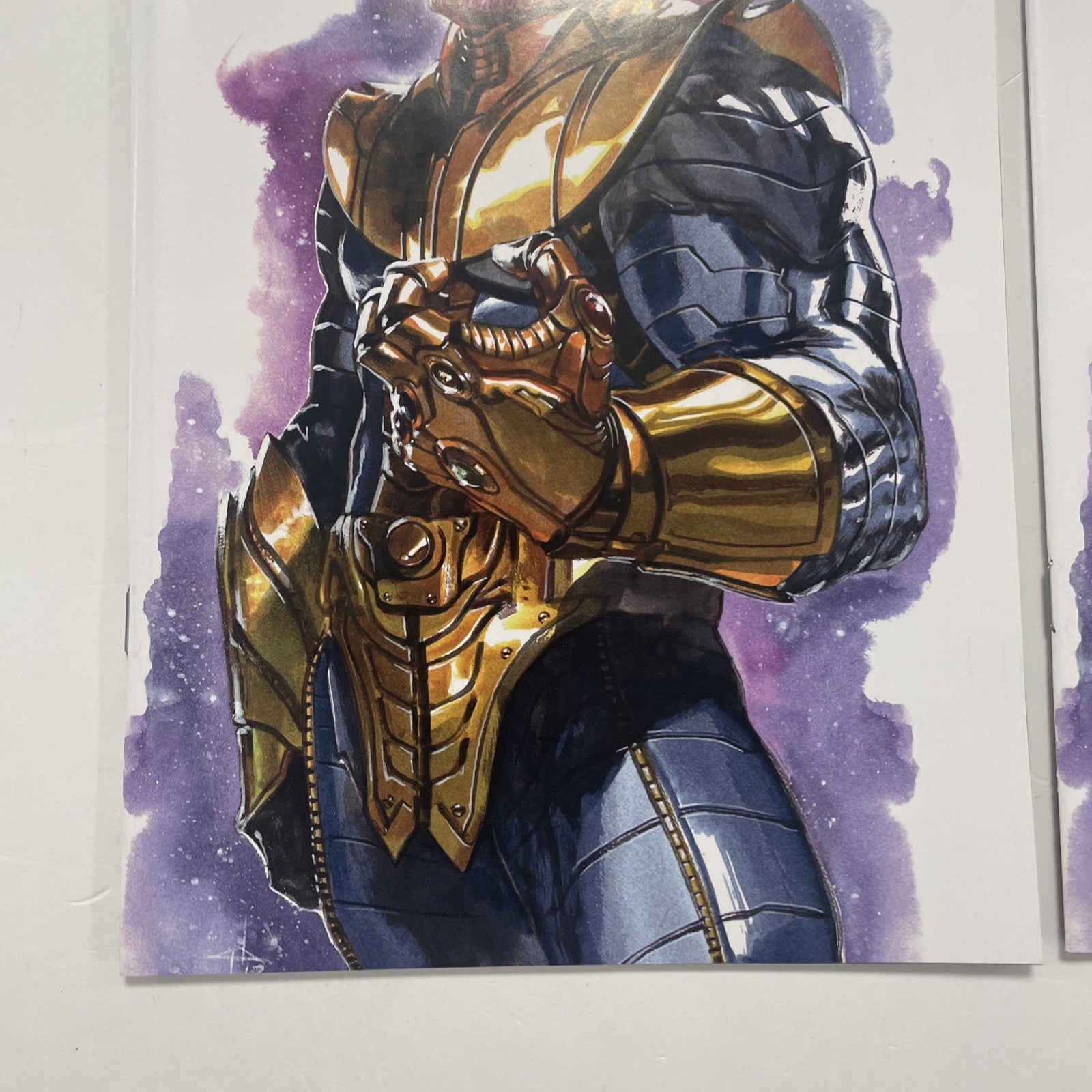Thanos Legacy #1 2018 NM Gabriele Dell'otto Trade Dress & Virgin Variant Set4