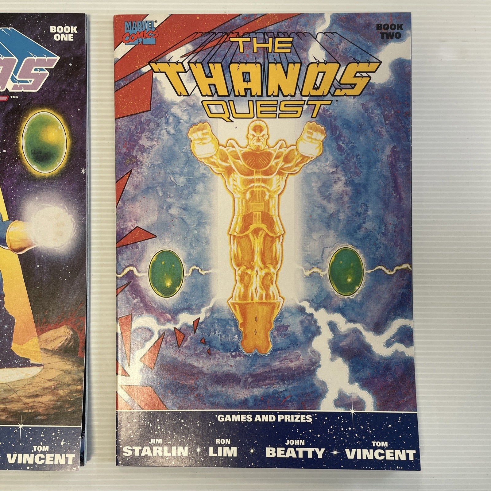 Thanos Quest #1 #2 1990 VF/NM Complete Set Starlin Ron Lim2