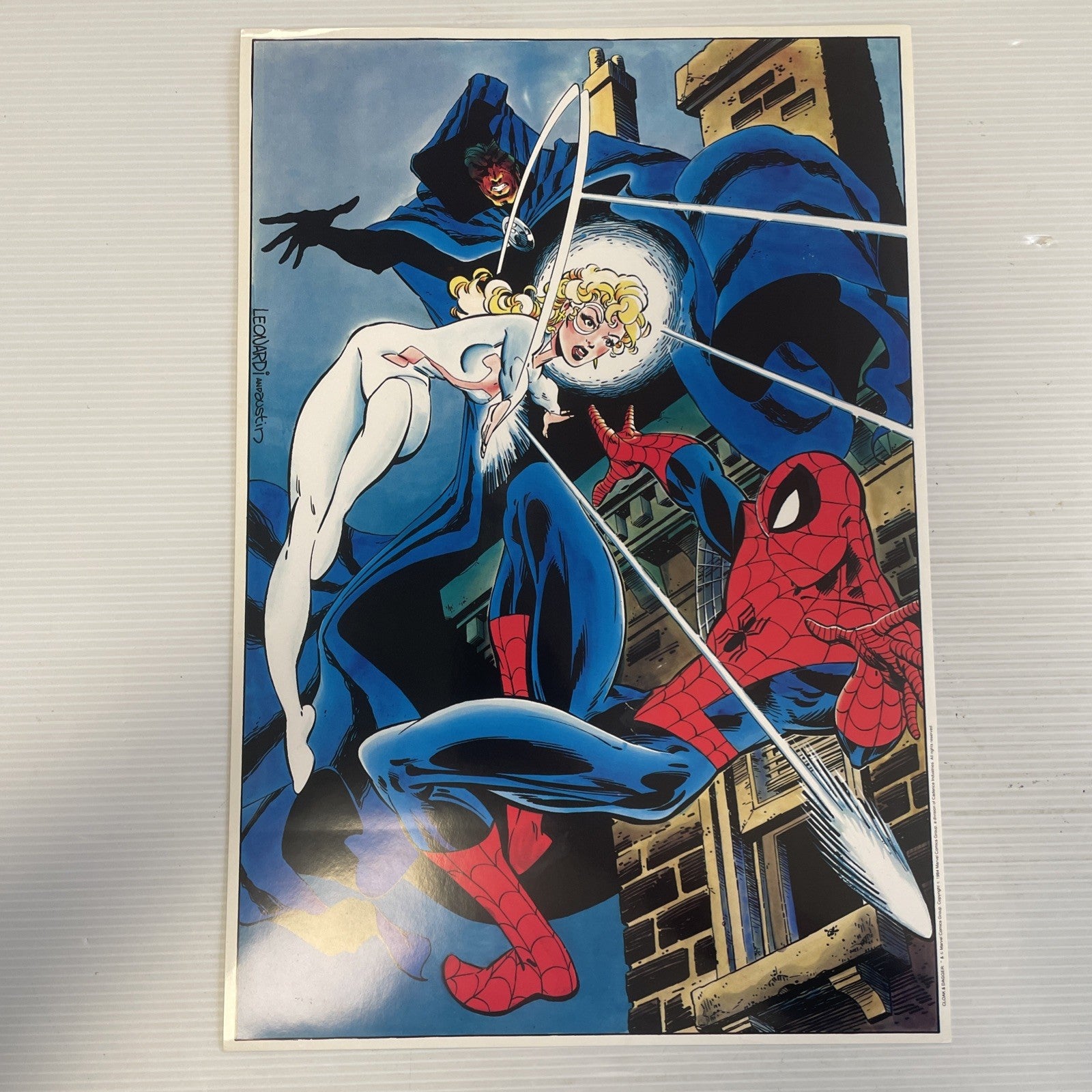Marvel Press Cloak and Dagger Portfolio Prints 1984 Set 10 Rick Leonardi Art (1)8
