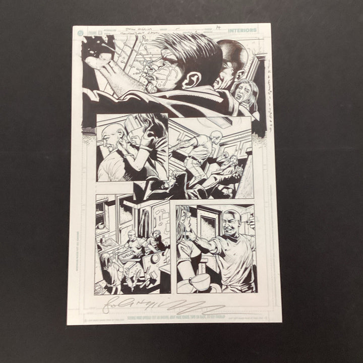 Original Artwork for Thunderbolt Jaxon #1 Page 14 By John Higgins 20060