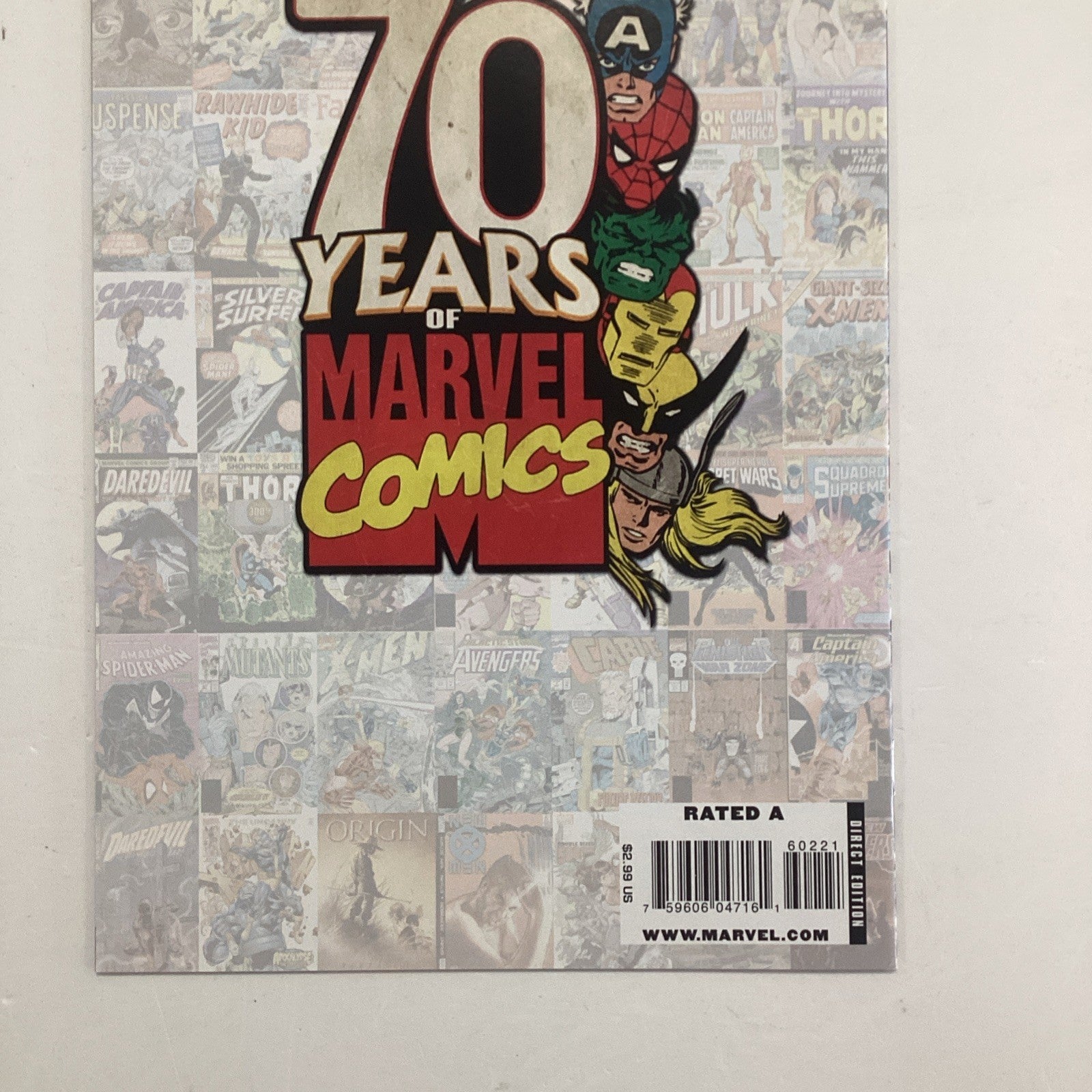 Amazing Spider-man #602 2009 VF/NM Mckone 70th Anniversary Variant8