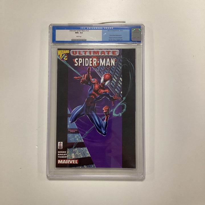 Marvel Ultimate Spider-Man #1/2 9.6 CGC 2000 Wizard Preview