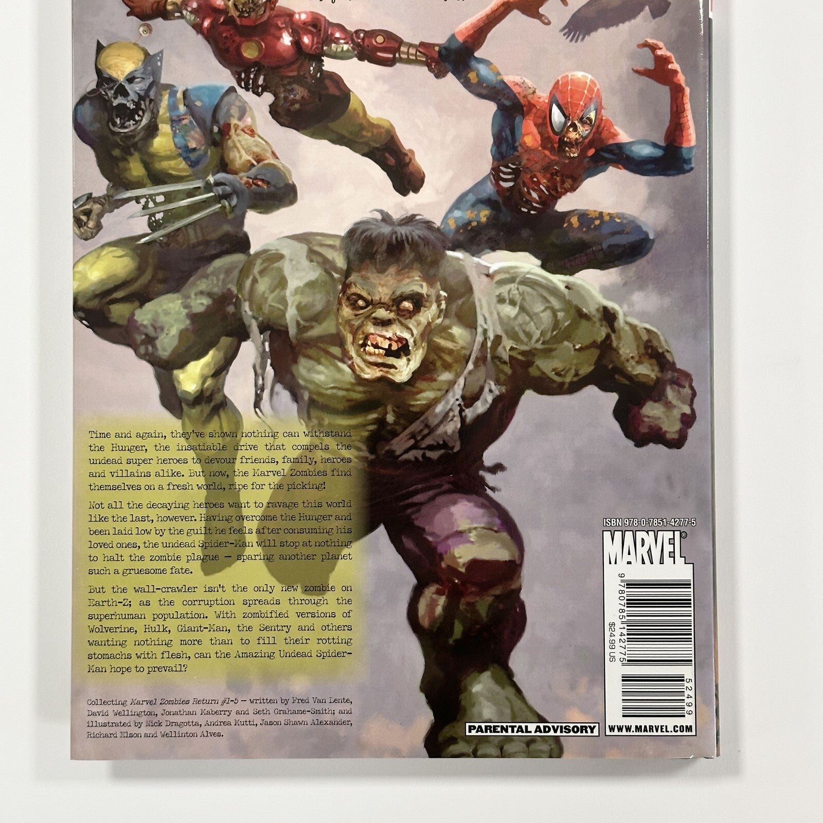 Marvel Zombies Return 2009 1st Print Marvel Graphic Novel6