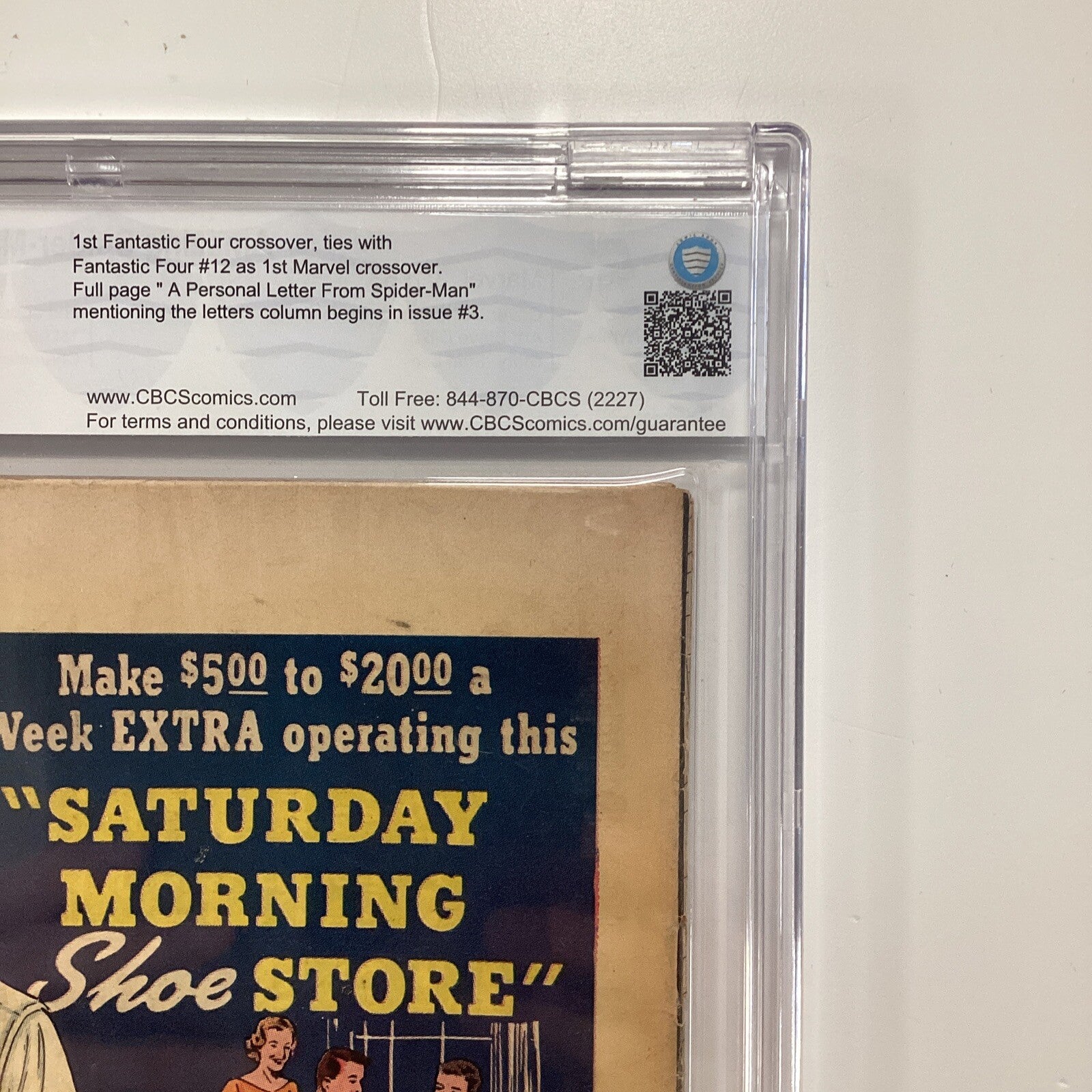 Amazing Spider-Man #1 1963 Off-White/White CBCS 5.5 UK Edition11