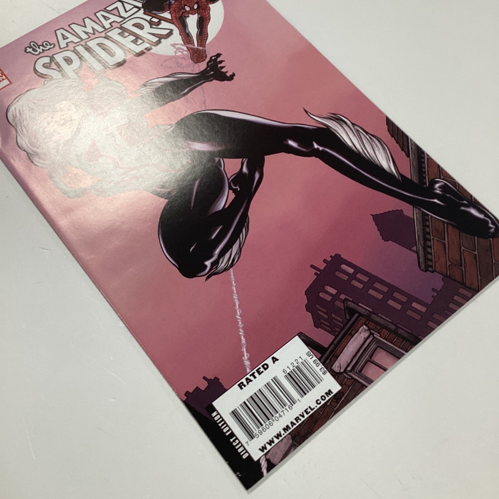 Amazing Spider-man #612 2010 1:15 Mcguiness Black Cat Variant3