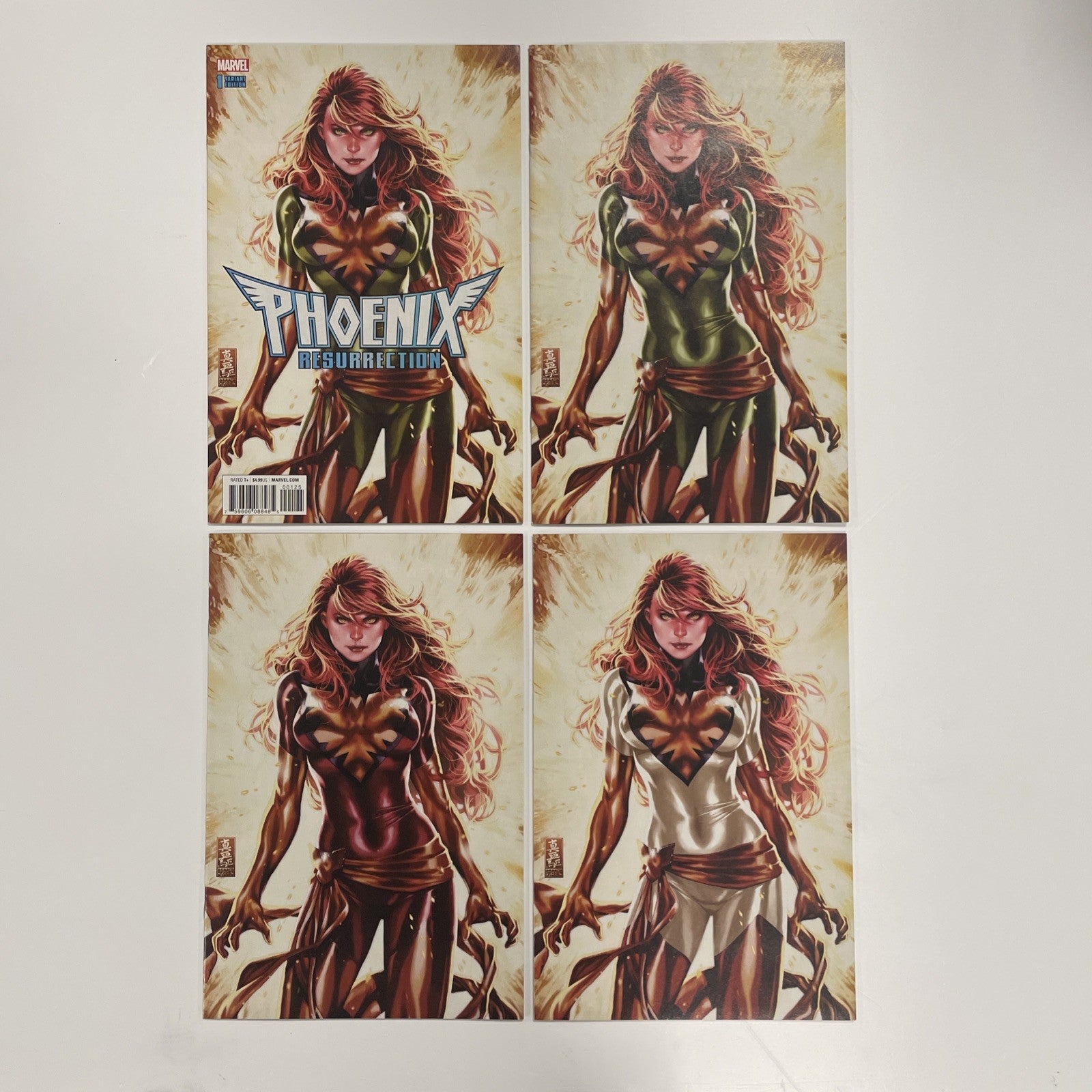 Phoenix Resurrection #1 2018 VF/NM Mark Brooks Variants X4 *See Description0
