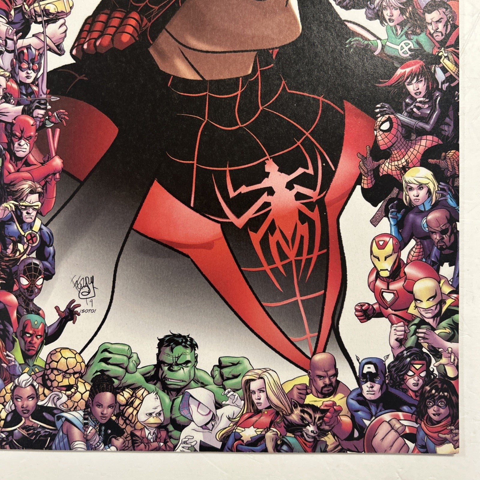 Miles Morales Spider-man #9 2019 VF/NM Pasquel Ferry Frame Variant6
