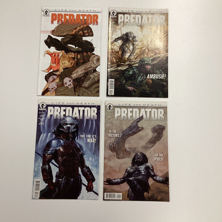 Predator Life and Death #1-4 2016 VF/NM Teng Variant #1