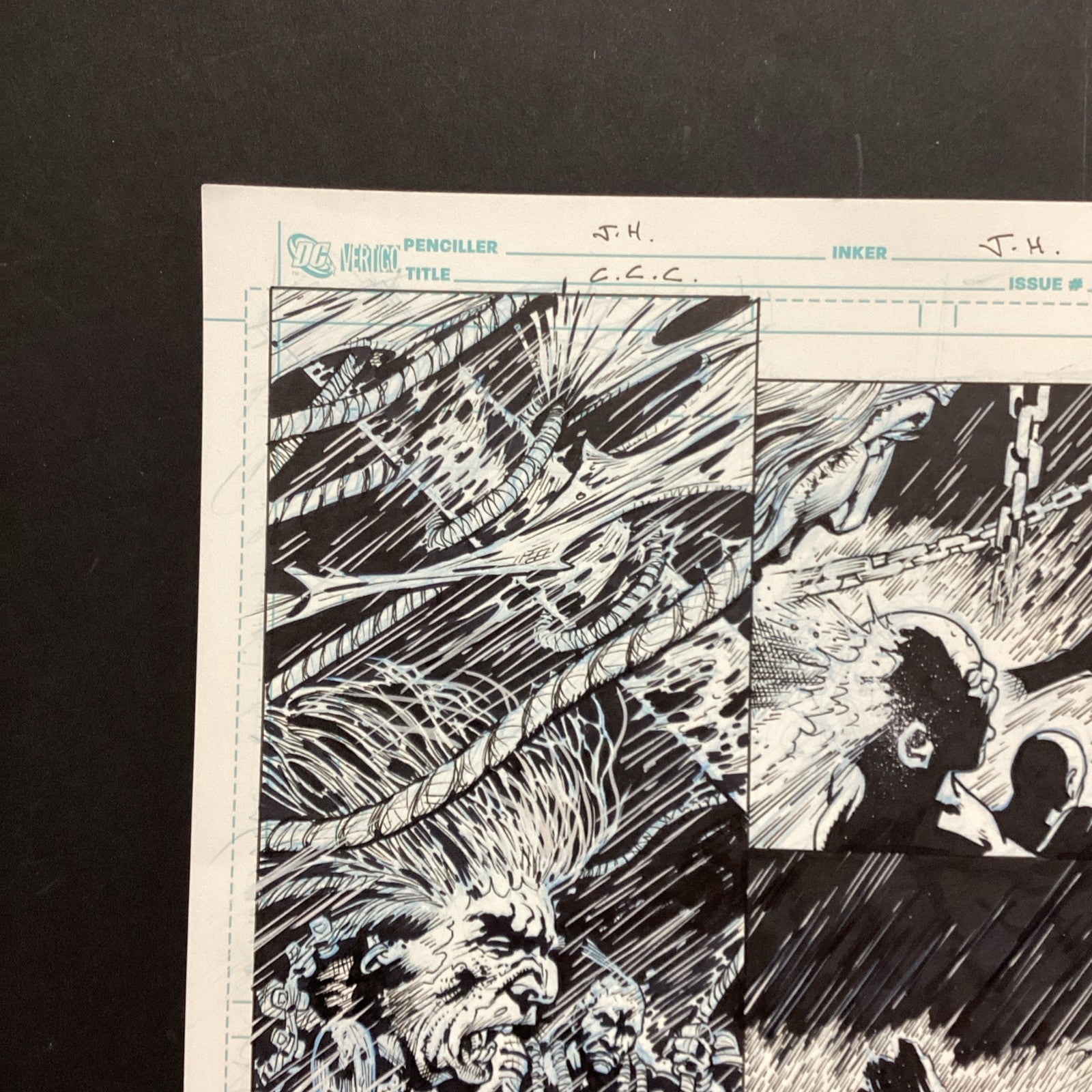 Original Artwork for Before Watchmen Page 31 By John Higgins *See Description3