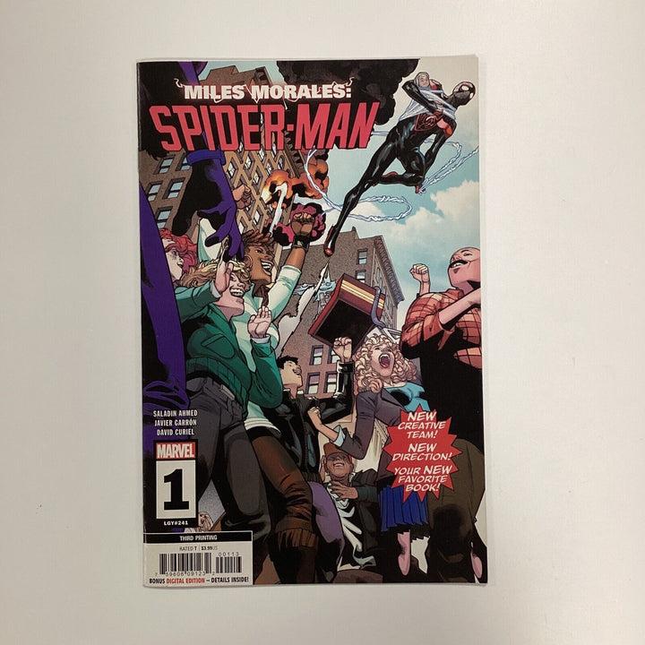 Miles Morales: Spider-man #1 2019 NM- Third Print