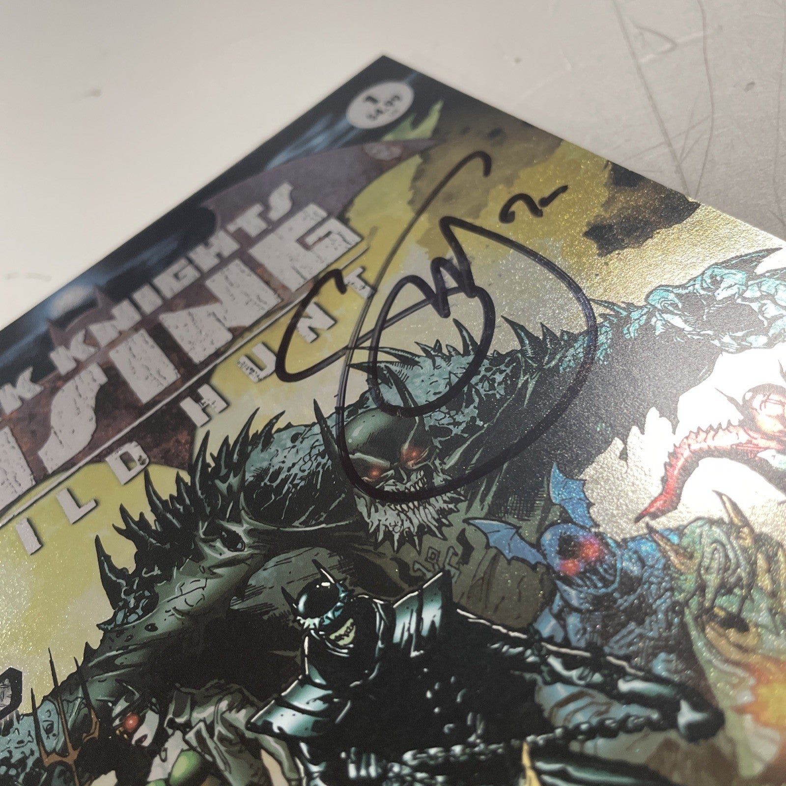 Dark Knights Rising Wild Hunt #1 2018 NM Signed Scott Snyder & Jorge Jimenez4