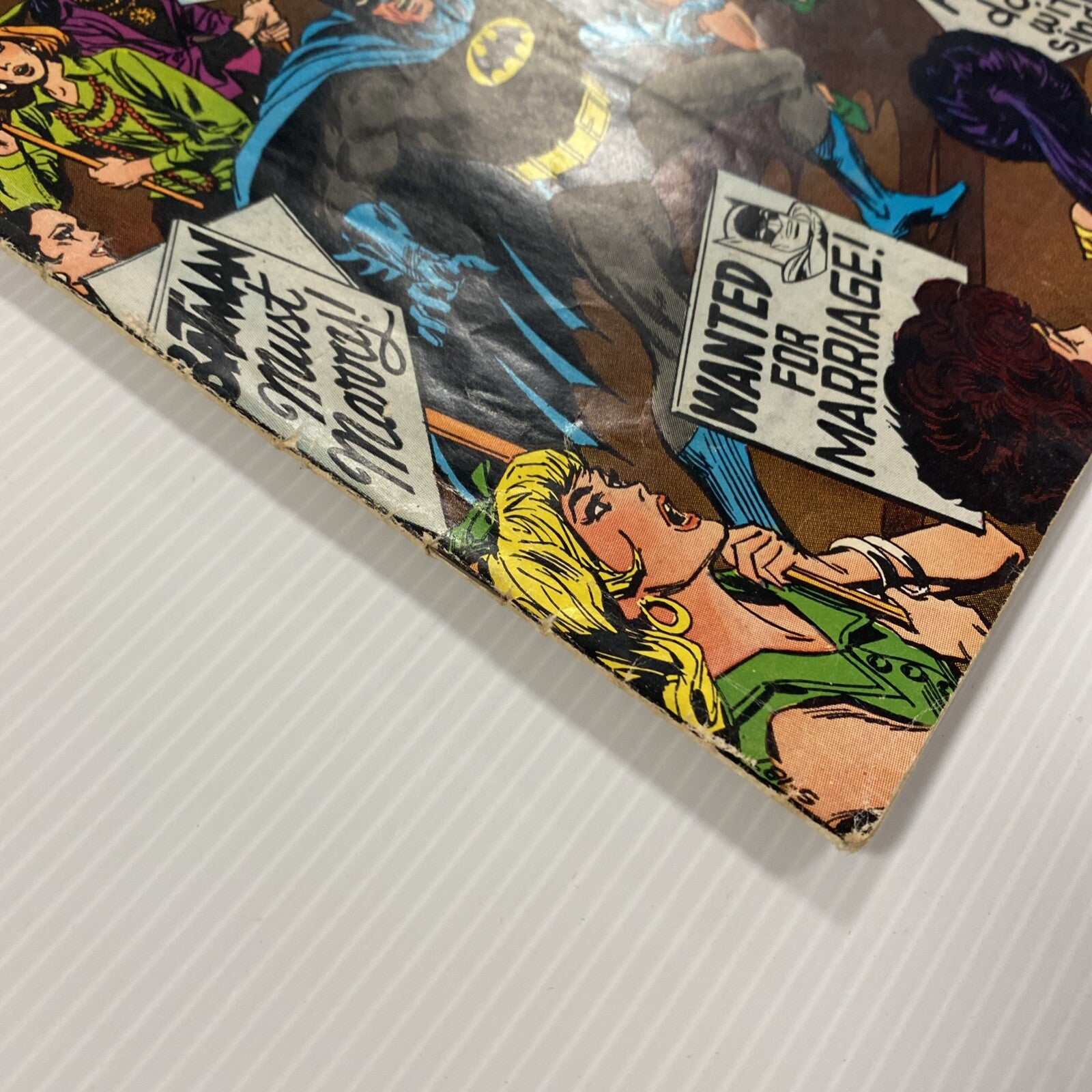 Batman #214 1969 VG Pence Stamp *Pen on cover5