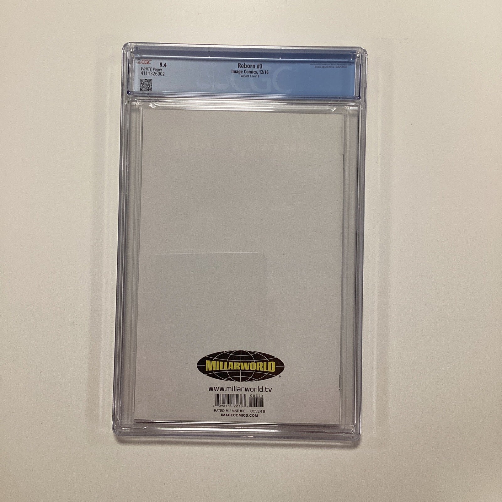 Reborn #3 2017 CGC 9.8 Greg Capullo 1:100 Variant3