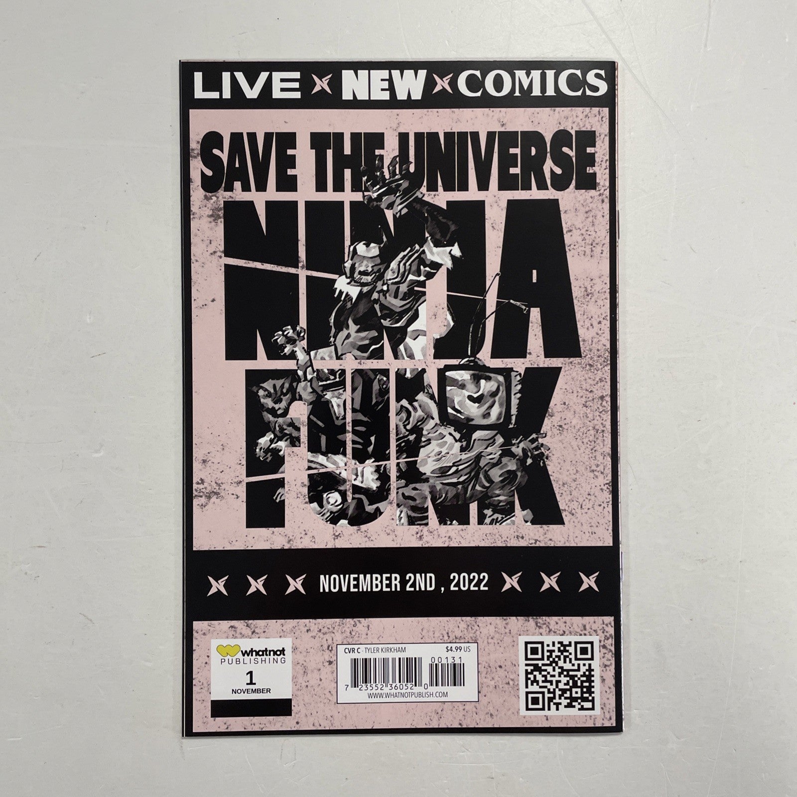 Ninja Funk #1 2022 Spider-man #1 Homage Cover Signed by JPG McFly with CoA4