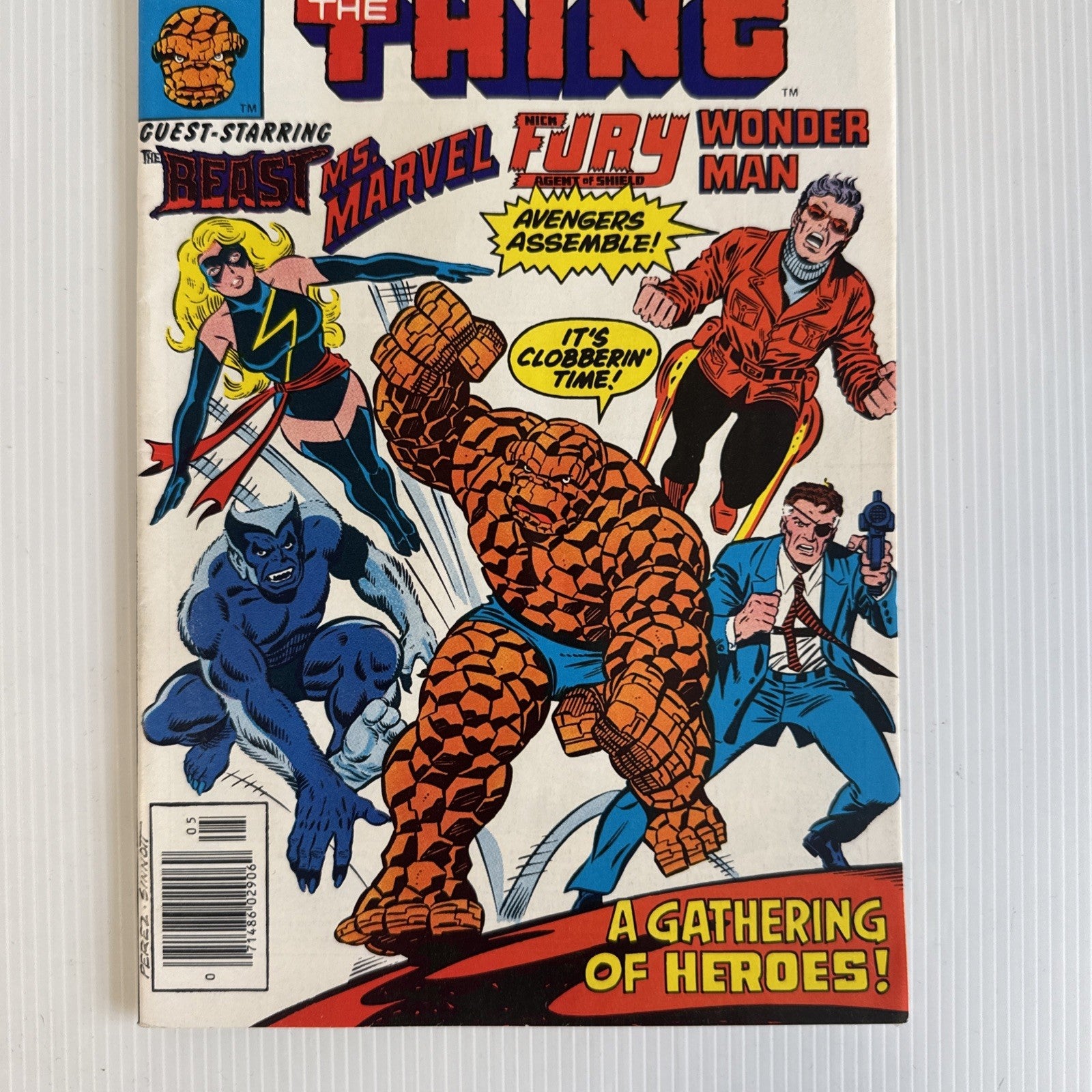 Marvel Two-in-One #51 1979 VF+ Signed Frank Miller inside page2