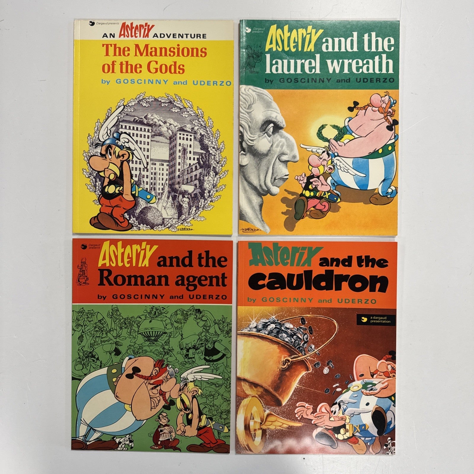 Asterix 13 Books 1970s - 80s earlier prints Goscinny Uderzo **2