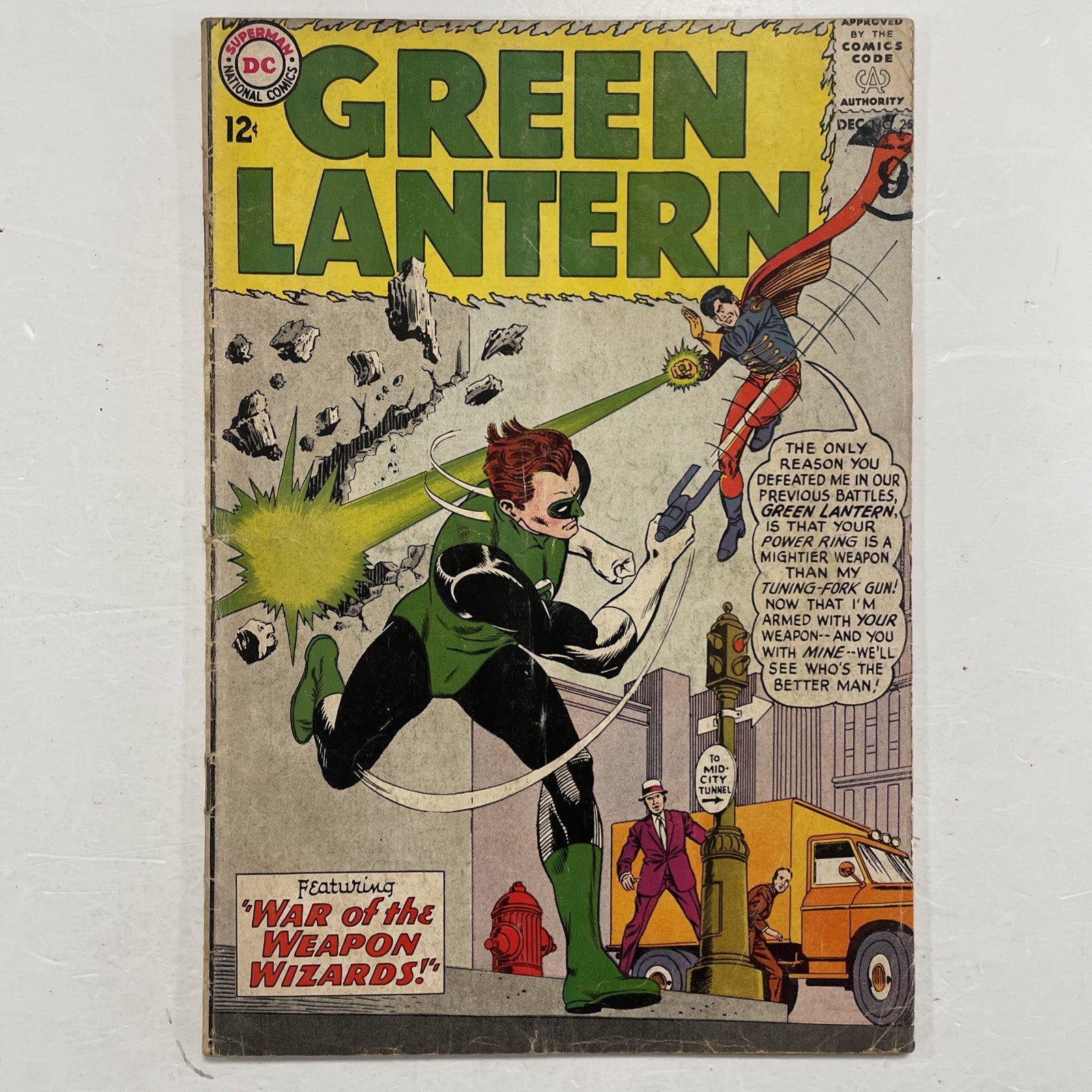 Green Lantern #25 1963 GD/VG Pence Stamp0
