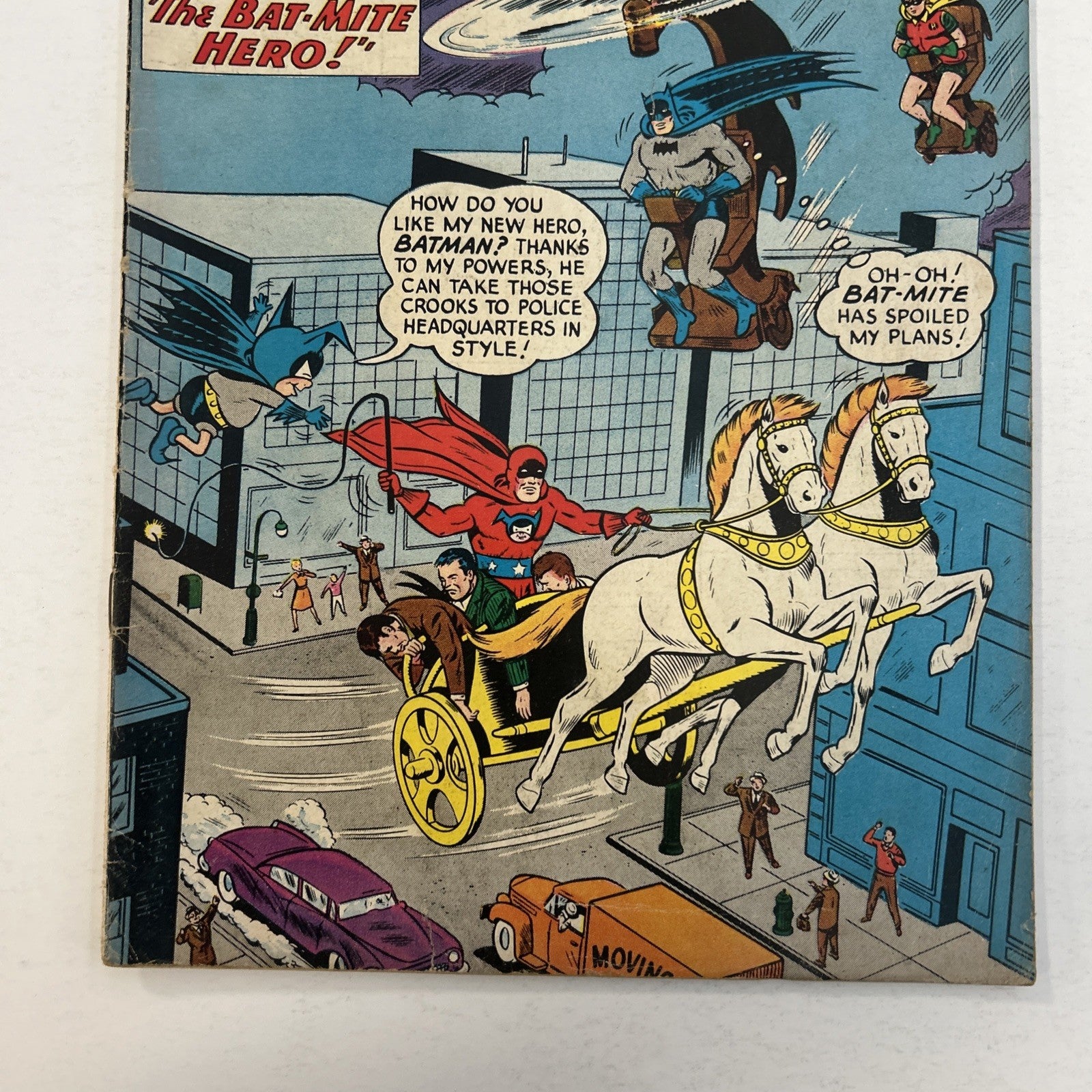 Batman #161 1964 VG Pence Stamp2