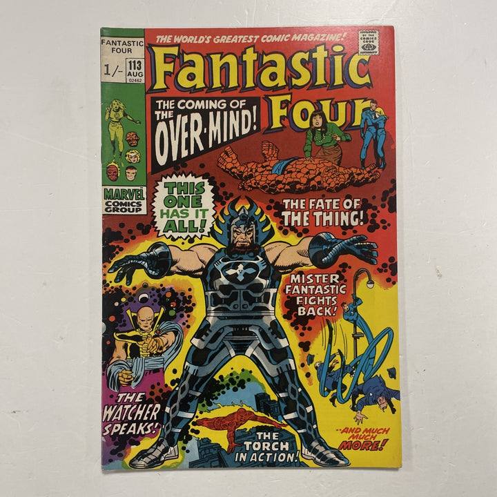 Fantastic Four #113 1971 FN- Pence Copy0
