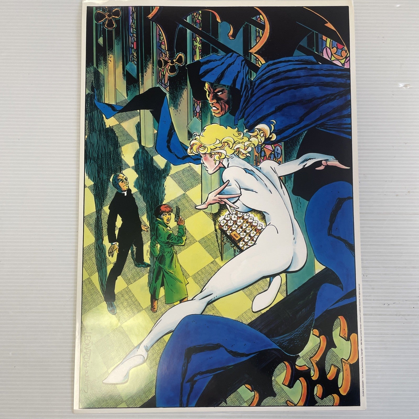 Marvel Press Cloak and Dagger Portfolio Prints 1984 Set 10 Rick Leonardi Art (1)16