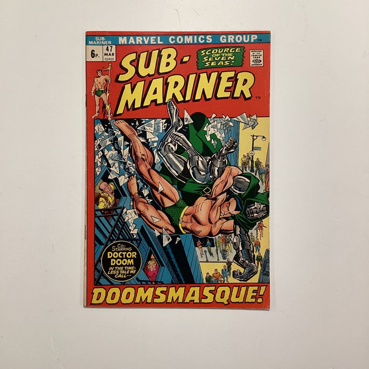 Sub-mariner #47 1972 VG/FN Pence Copy0