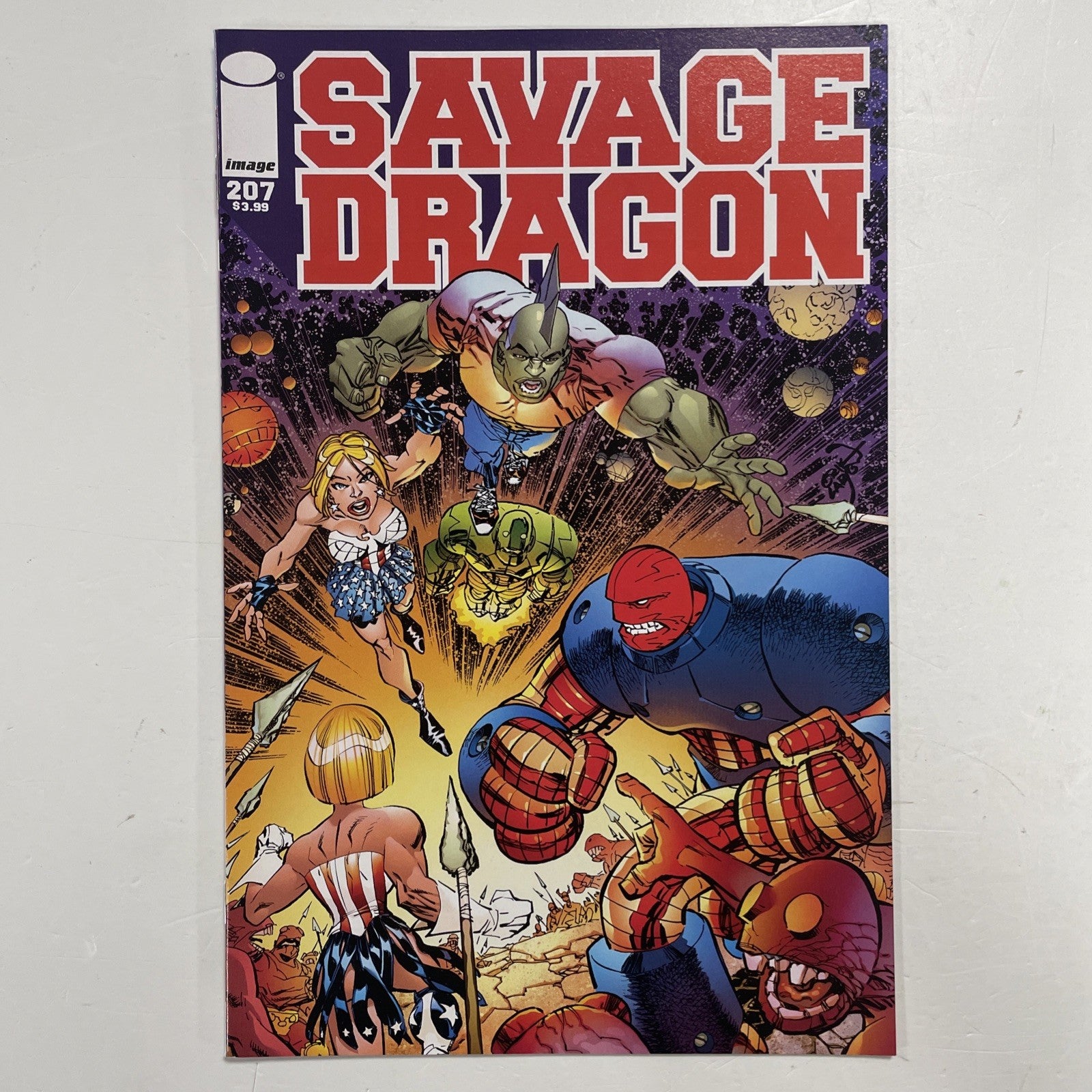 Savage Dragon #207 NM 2015 Low Print Run Image Comics0