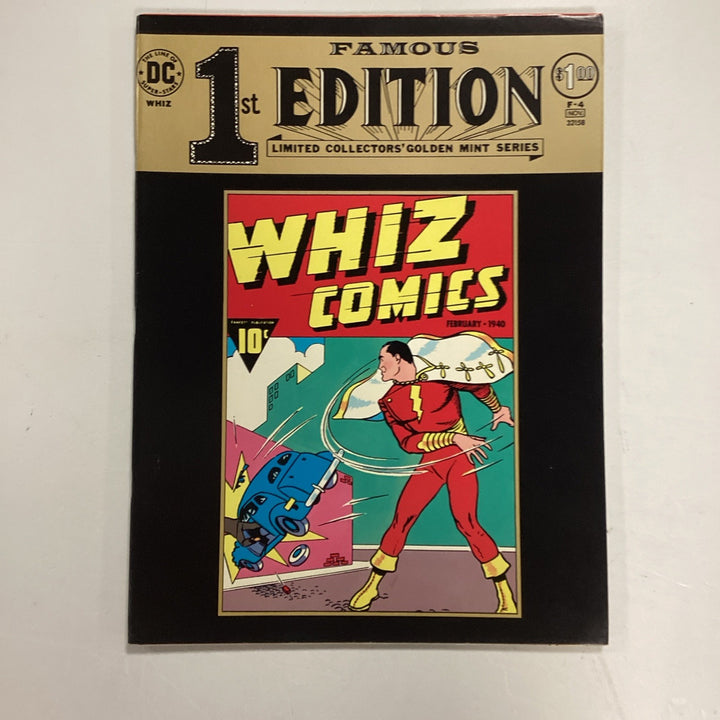 DC Famous 1st Edition Whiz Comics #1 Limited Collectors Golden Mint 1974 FN/VF0