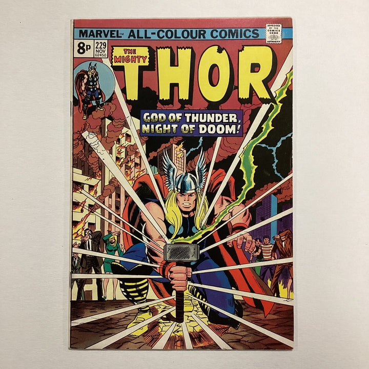Thor #229 1974 VF- Hulk #181 Ad Page0