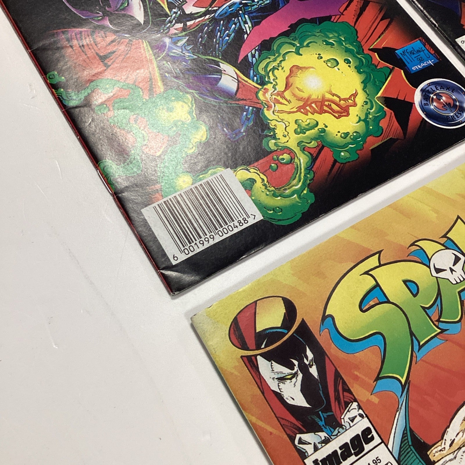 SPAWN  #1-10 VF RSA Variants Battleaxe Press Scarce South African Reprints 19952