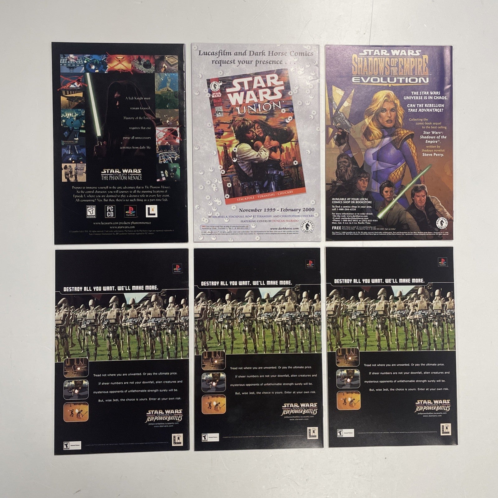 Star Wars #13-18 Emissaries To Malastare #1-6 1999 Complete Set Dark Horse Comic8