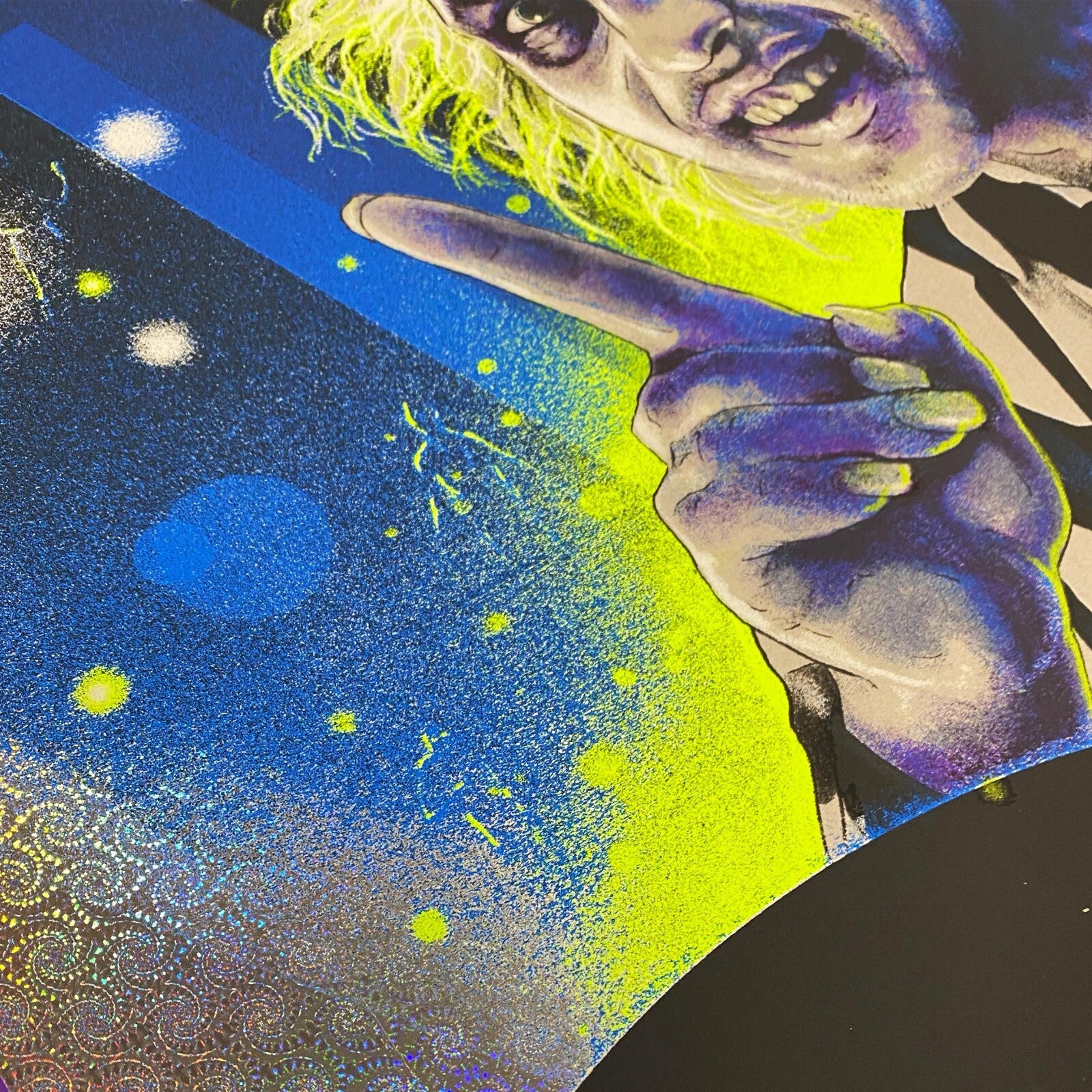 Beetlejuice Alternate Movie Poster by Vance Kelly Holofoil 1/12