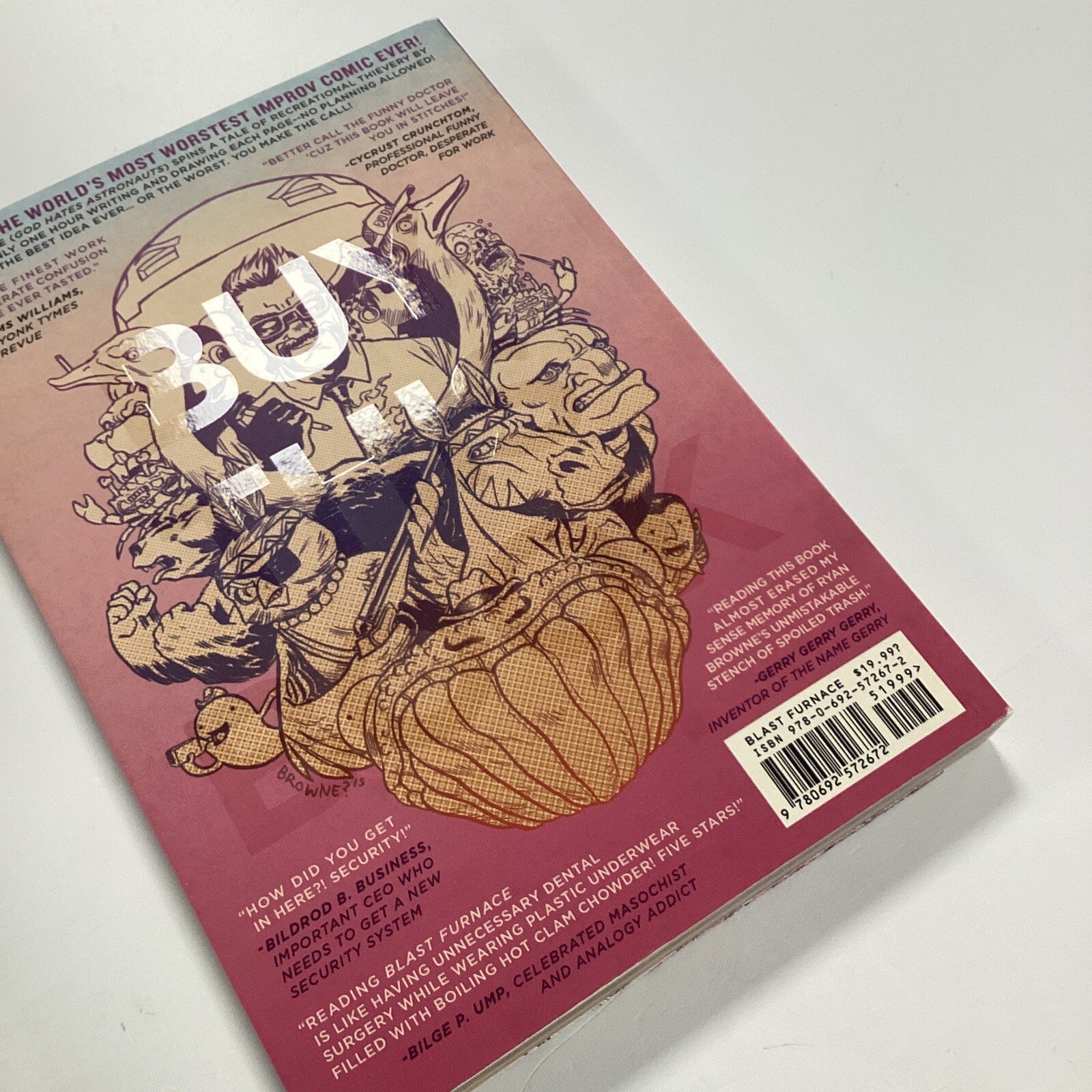 Blast Furnace Recreational Thief! Browne 2015 Graphic Novel4